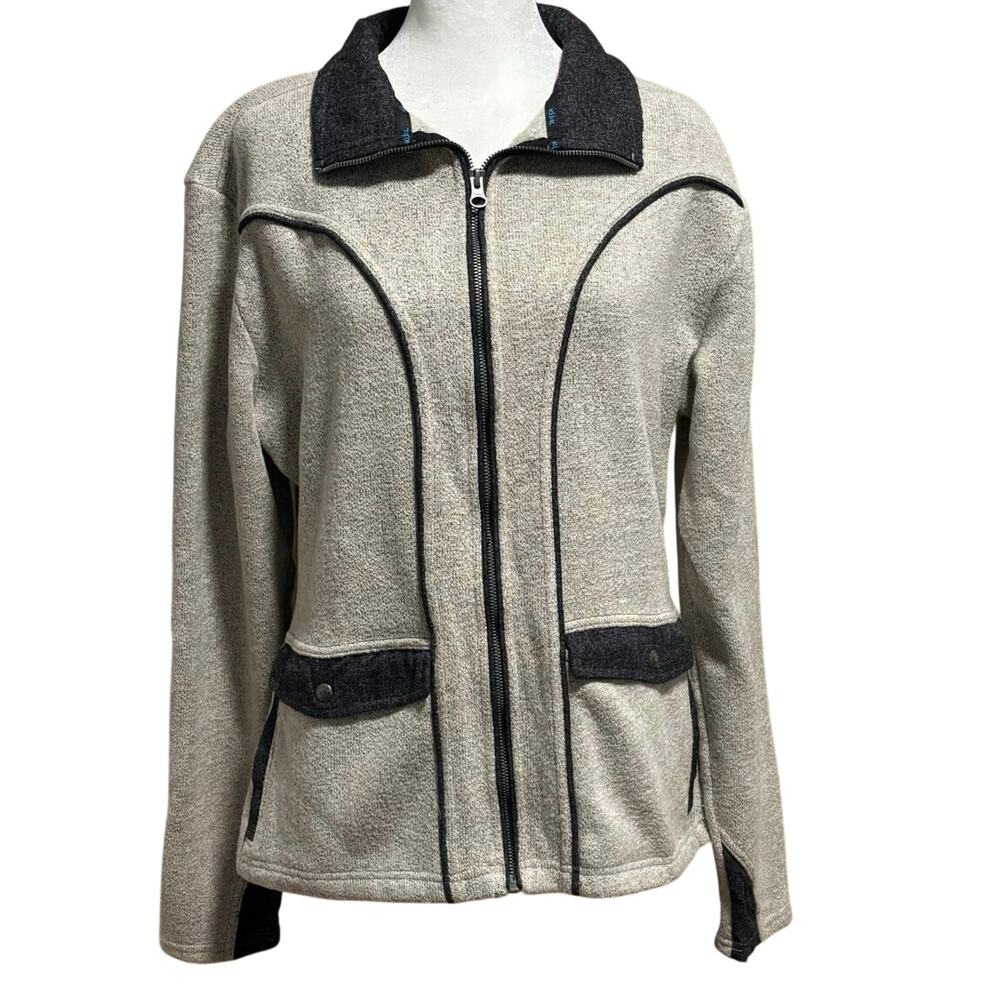 Kuhl Women’s Size XL Wisteria Sweater Fleece Jacket Full Zip Gorpcore